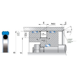 Pseal PSO 70X54.5X6.3 EN